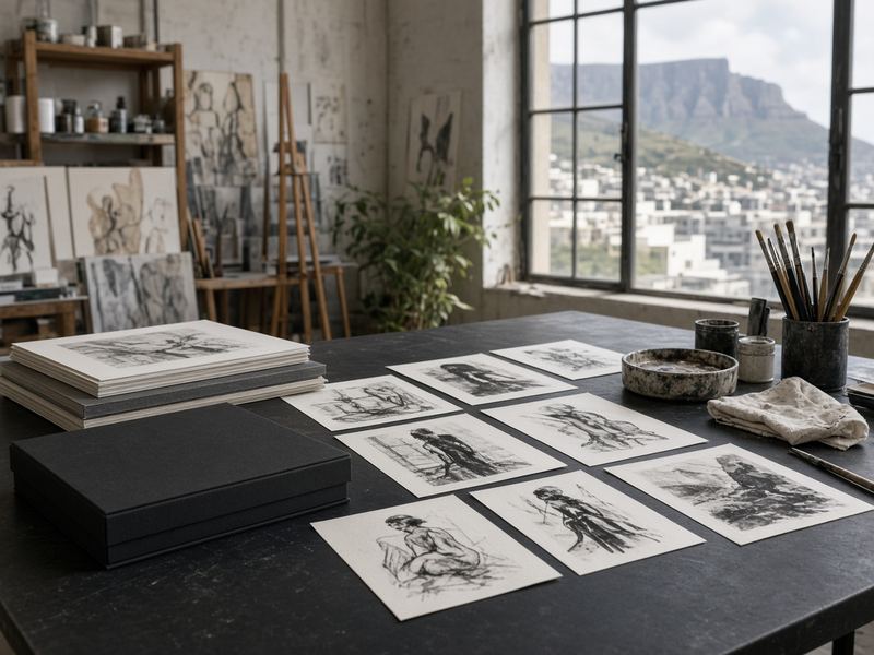Portfolio review at Art Studio Prime Forest